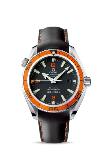 Omega Seamaster Planet Ocean 600M Co-Axial 42 Stainless Steel / Orange / Rubber